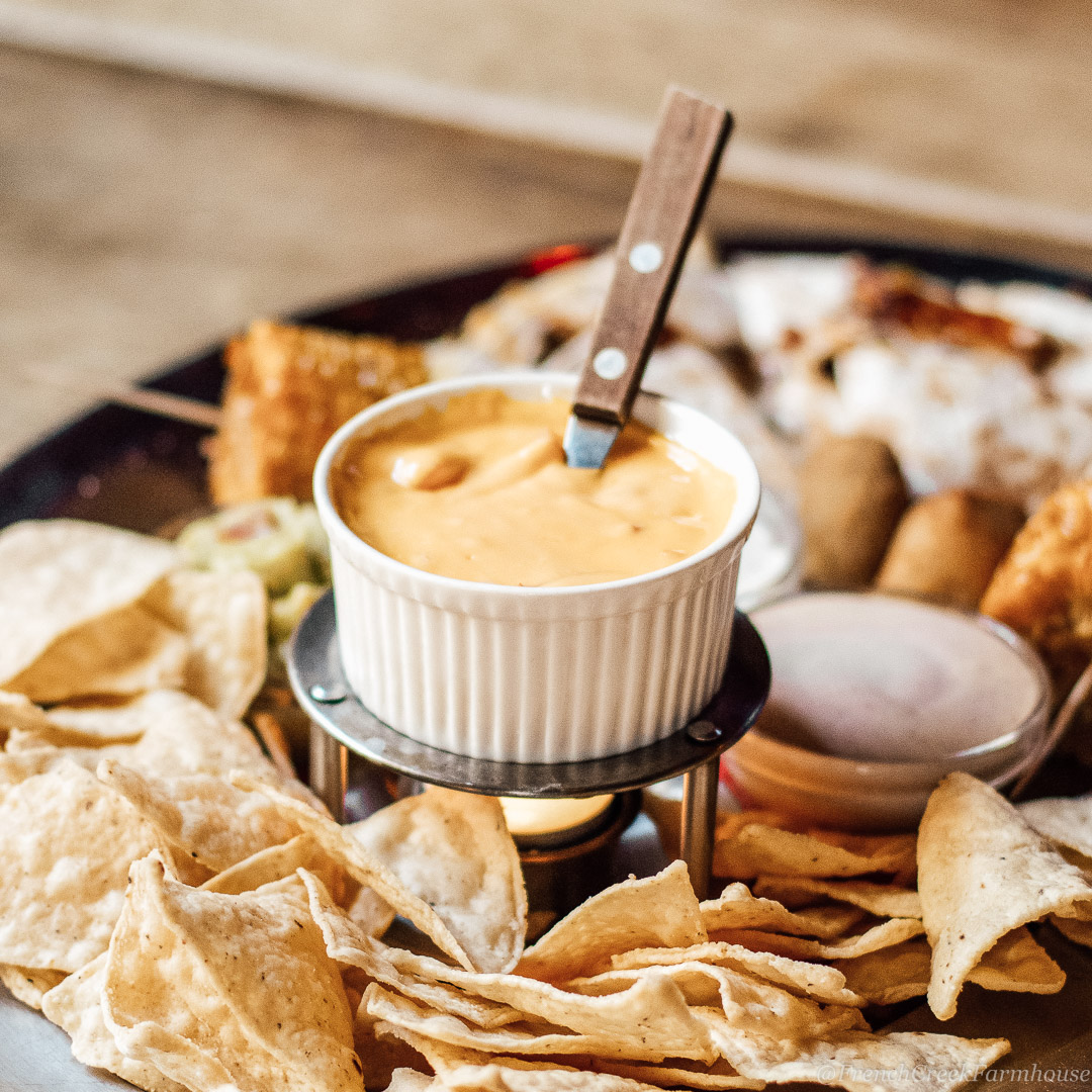 Smoked Poblano Cashew Queso