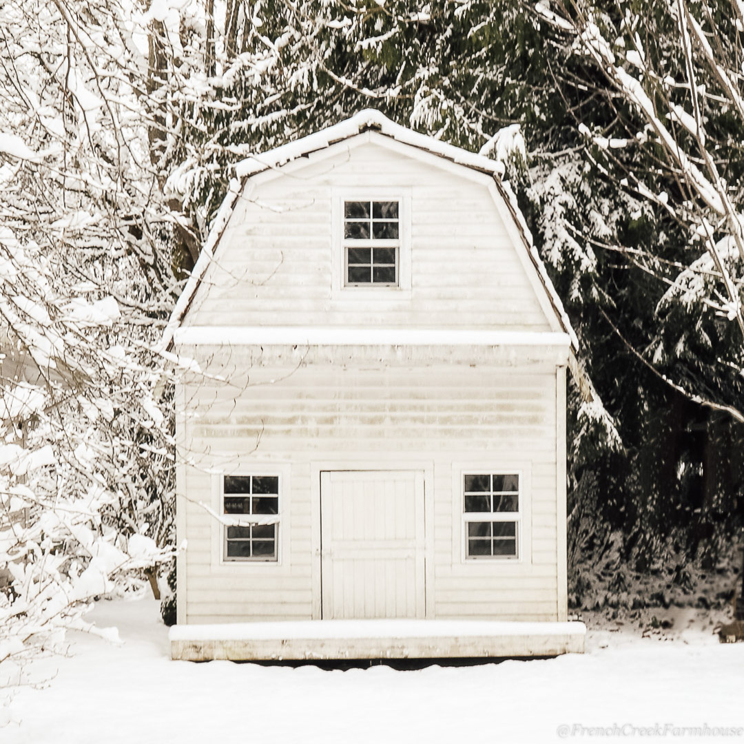 A Snowy Farmhouse Christmas