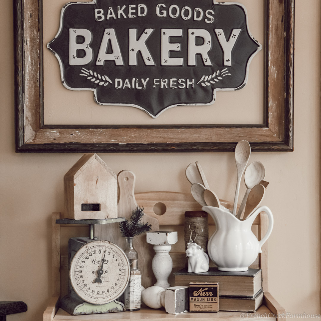 Winter Boulangerie Inspired Dining Room