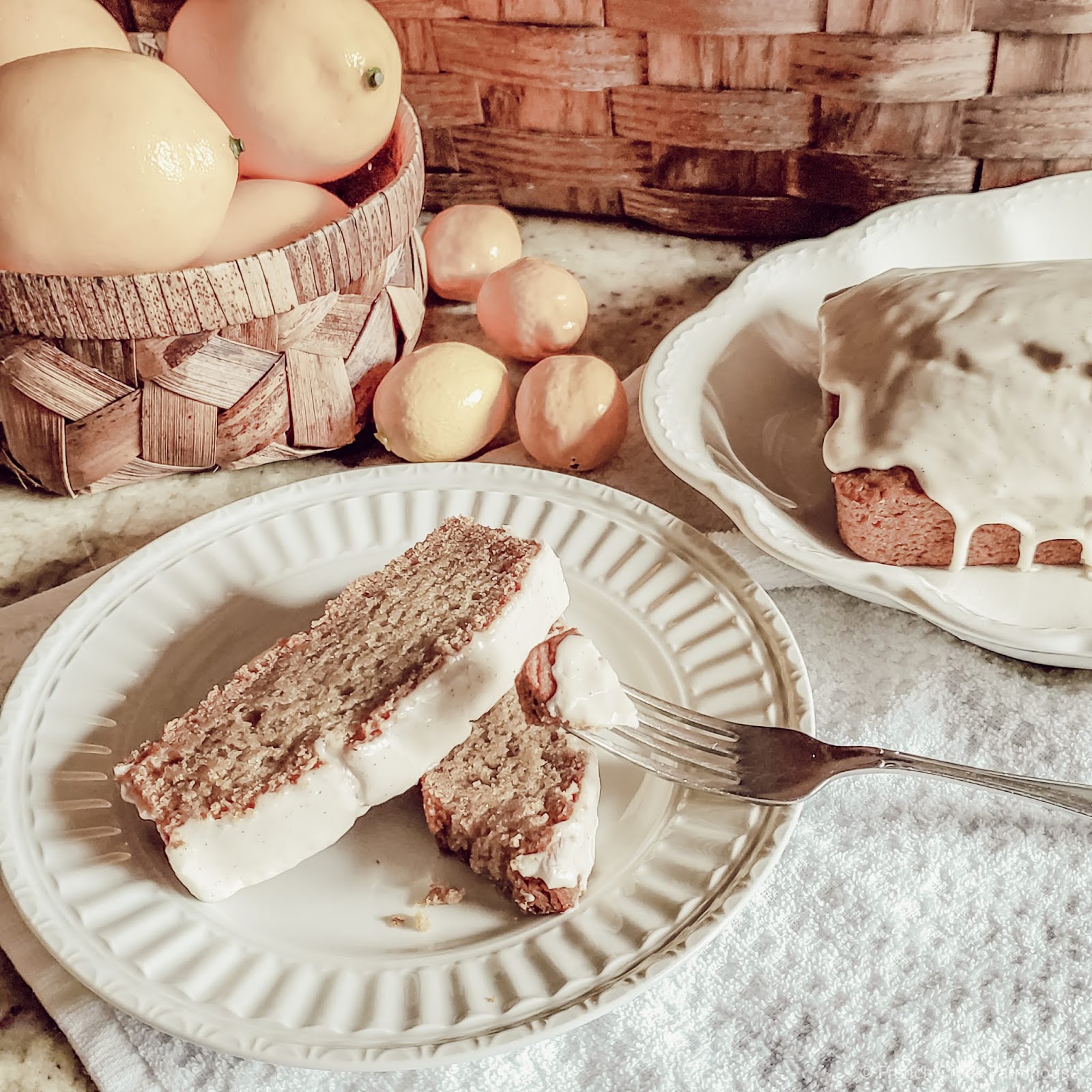 Lemon Pound Cake (Gluten-free & Vegan)