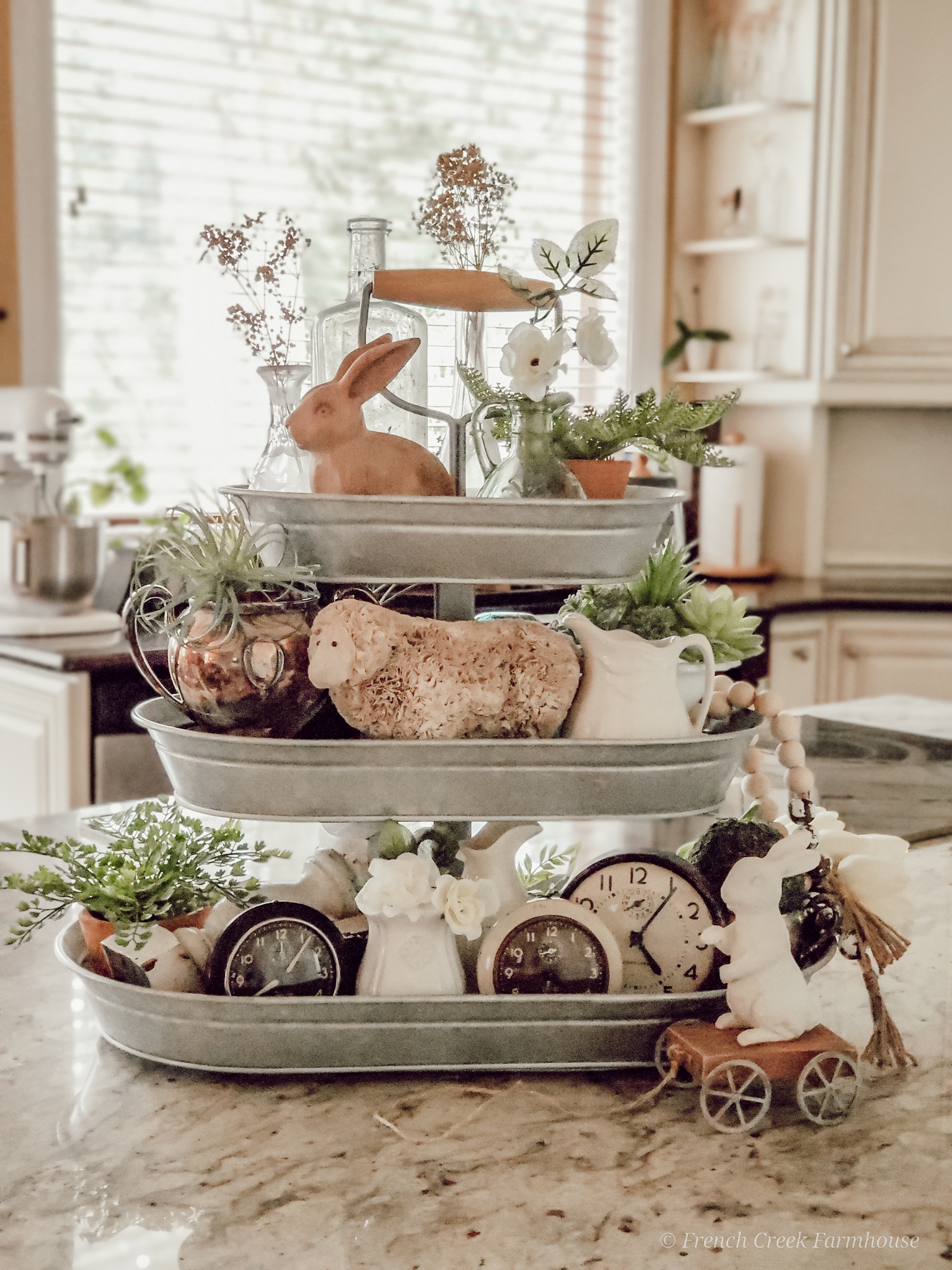 Farmhouse Easter Tiered Tray