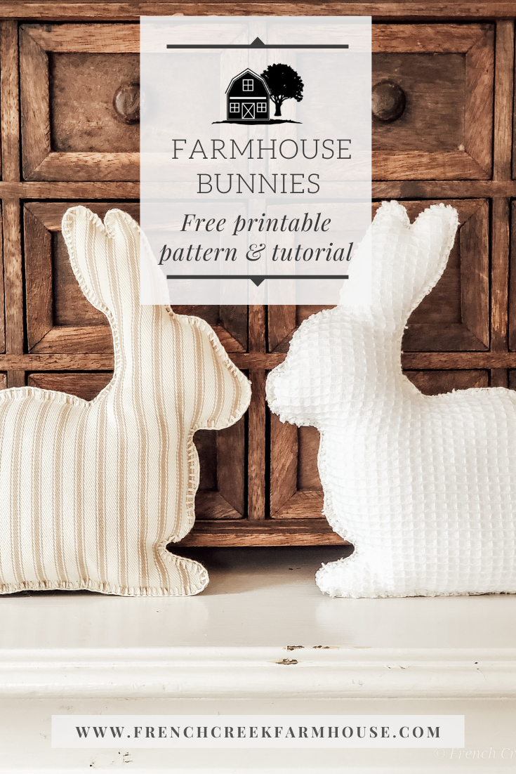 Farmhouse Fabric Bunnies