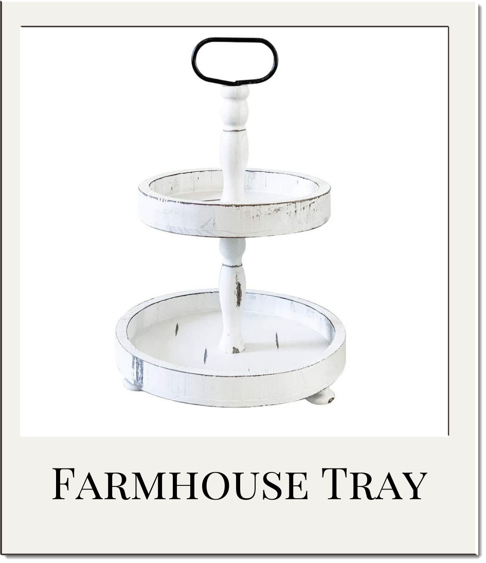 Farmhouse Tiered Tray