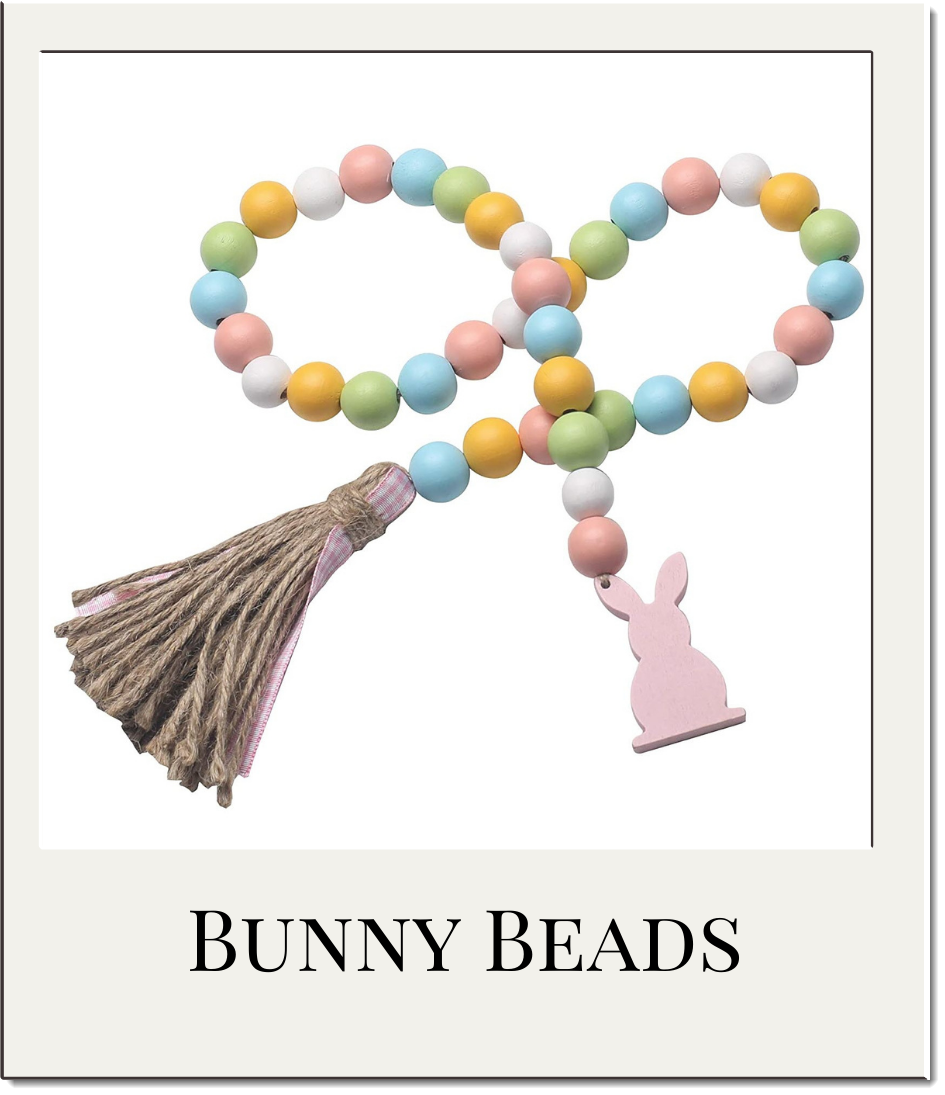 Easter Wood Beads