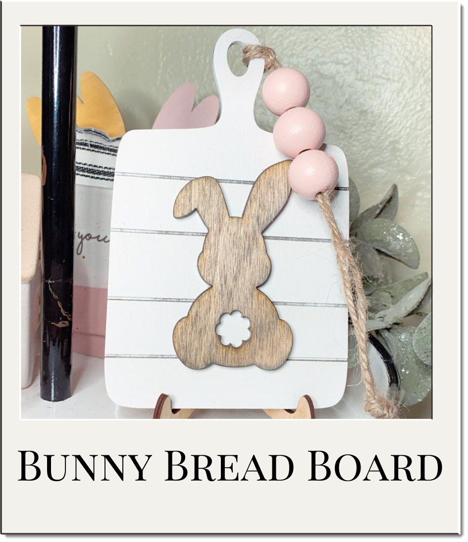 Bunny Tiered Tray Decor