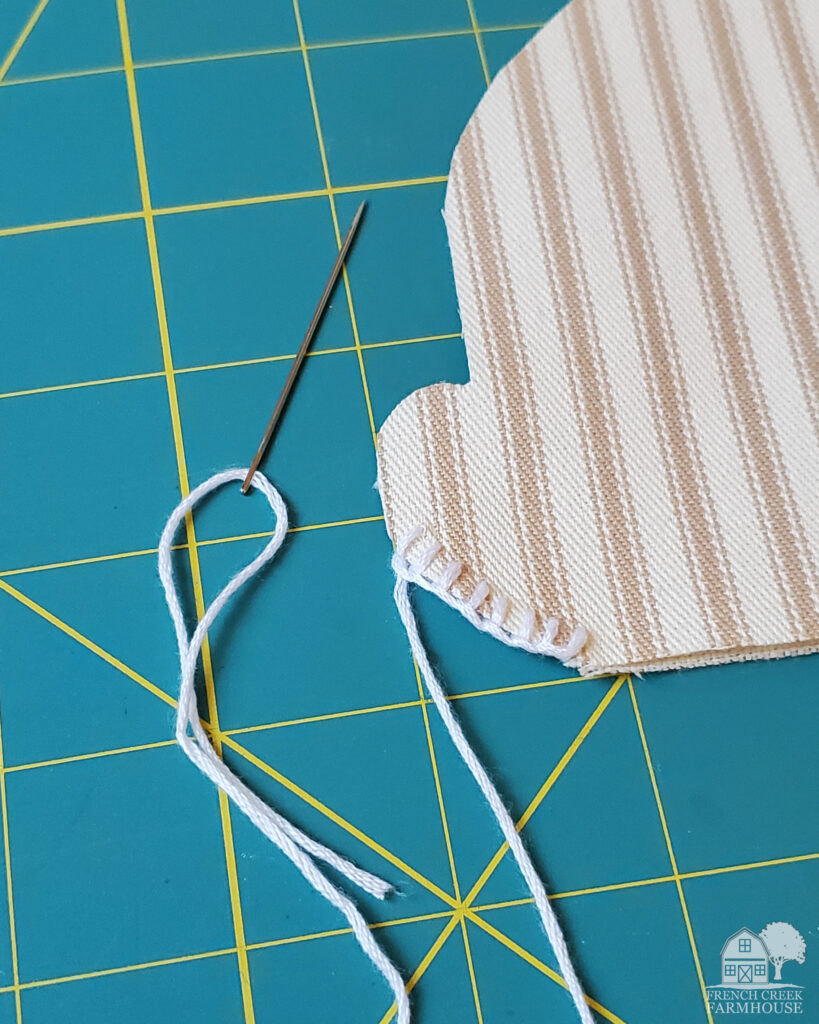 How to sew a fabric bunny pattern