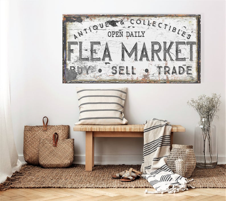 Flea Market Sign