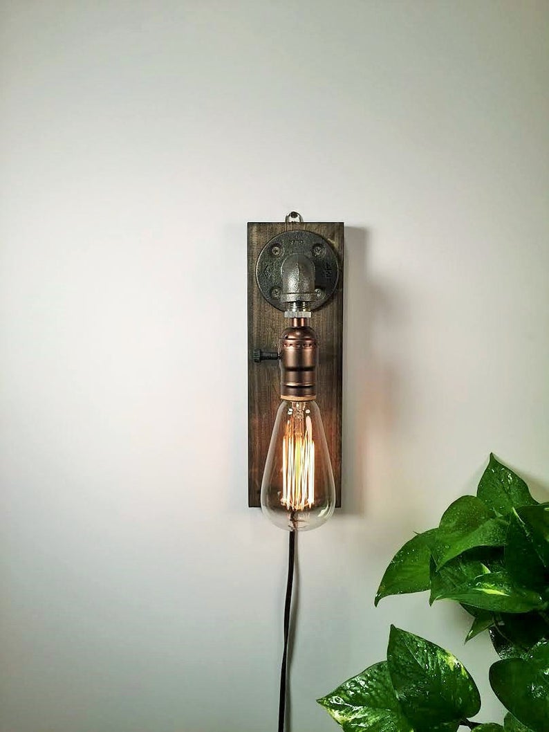 Industrial Edison Sconce