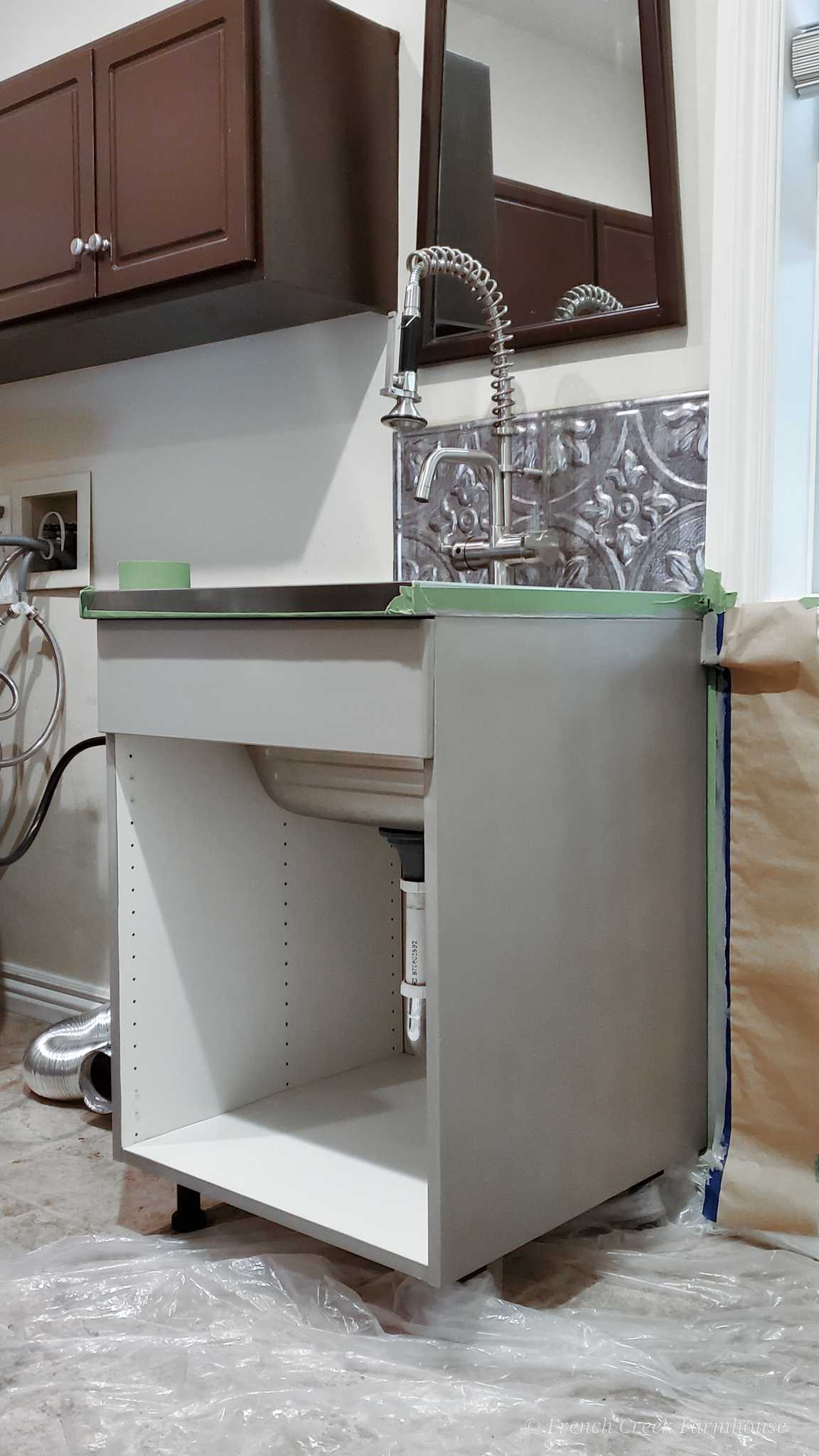 Laundry Room Renovation Updating our utility sink