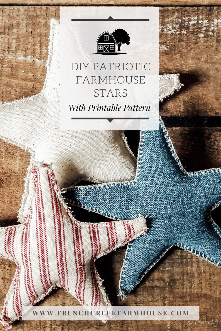 No sewing machine required to make these fabric stars