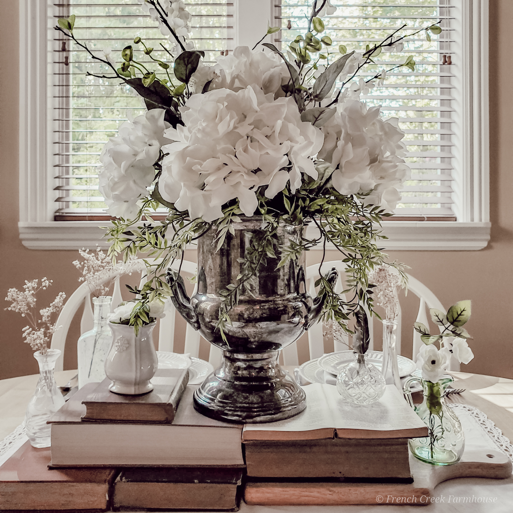 Vintage Spring Tablescape