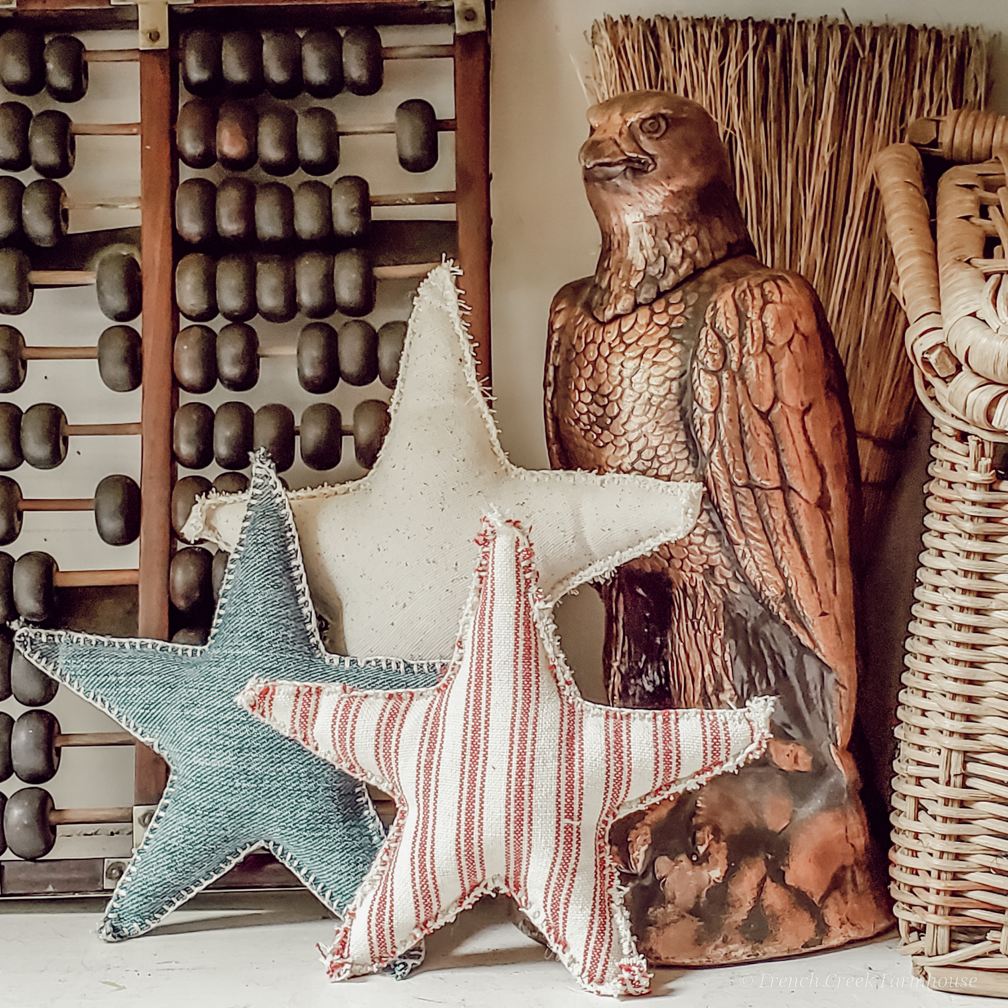 Vintage Finds & Farmhouse Favorites: Patriotic Decor