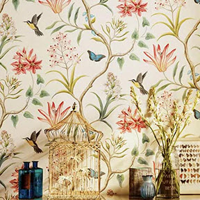 Bring vintage patterns into your room design