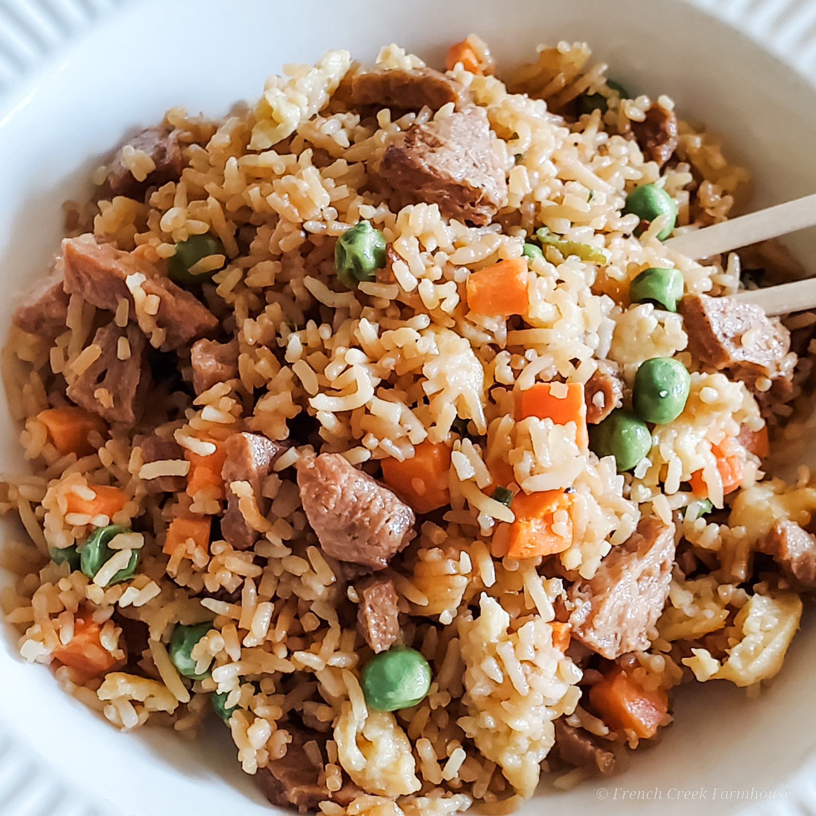 Delicious fried rice in only 20 minutes!