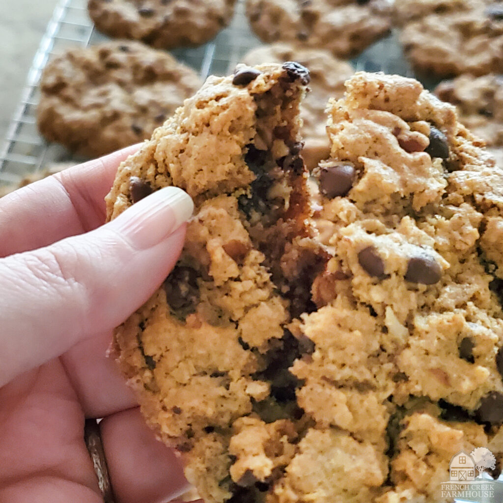 My Cowboy Cookies might be gluten-free and vegan, but they are every bit as gooey and chewy as the originals!