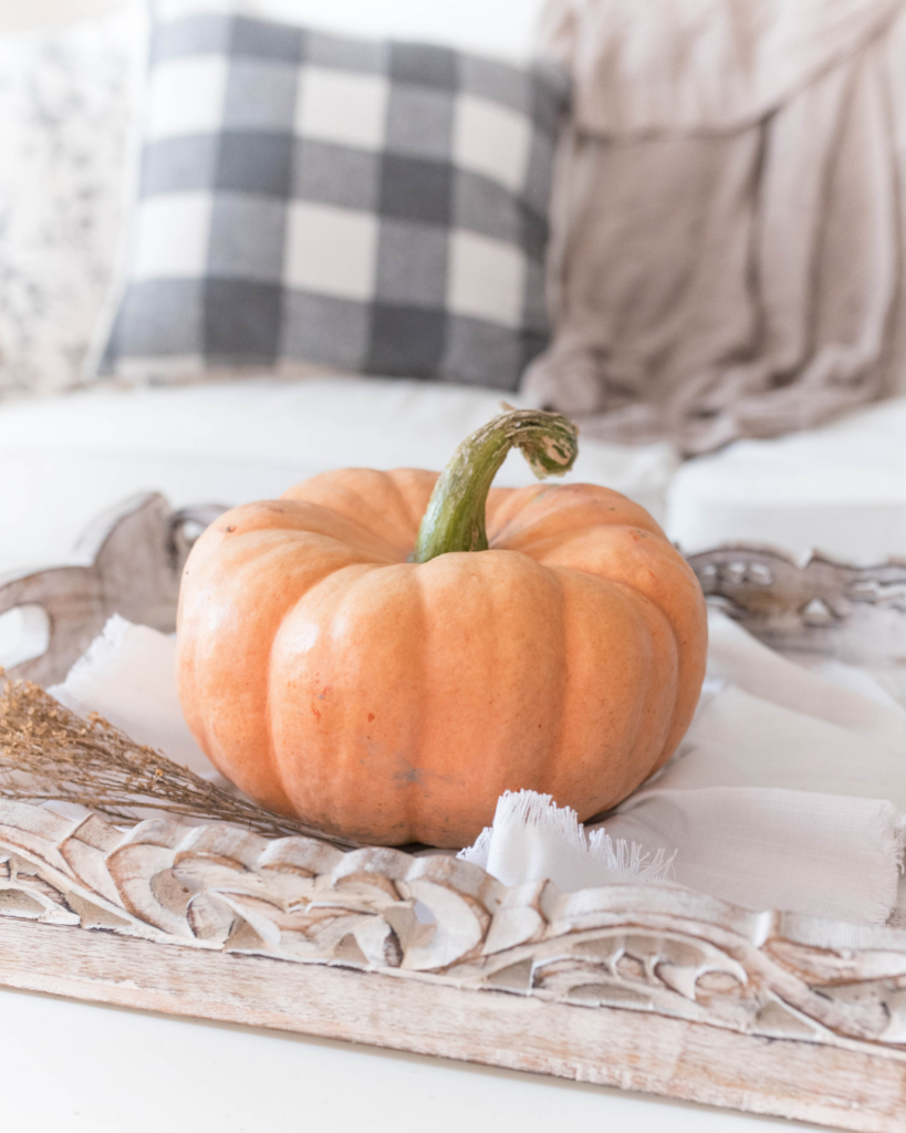 There's nothing more perfect for decorate in autumn than pumpkins!