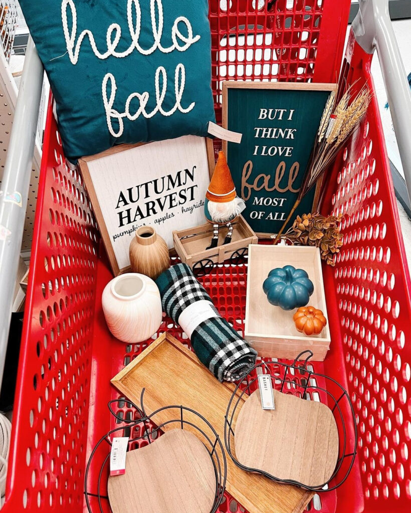 Target Dollar Spot has incredible bargains when you're looking for a little touch of affordable fall decor