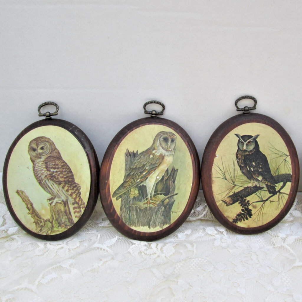Vintage owl collectibles, with their wisdom-evoking charm, are exceptional additions to fall decor.