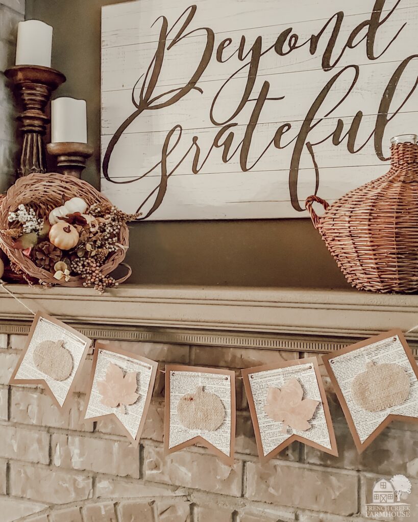 Telling a story that spans generations, incorporating vintage decor into your Thanksgiving mantel not only infuses charm, but also raises the level of sophistication for your design.