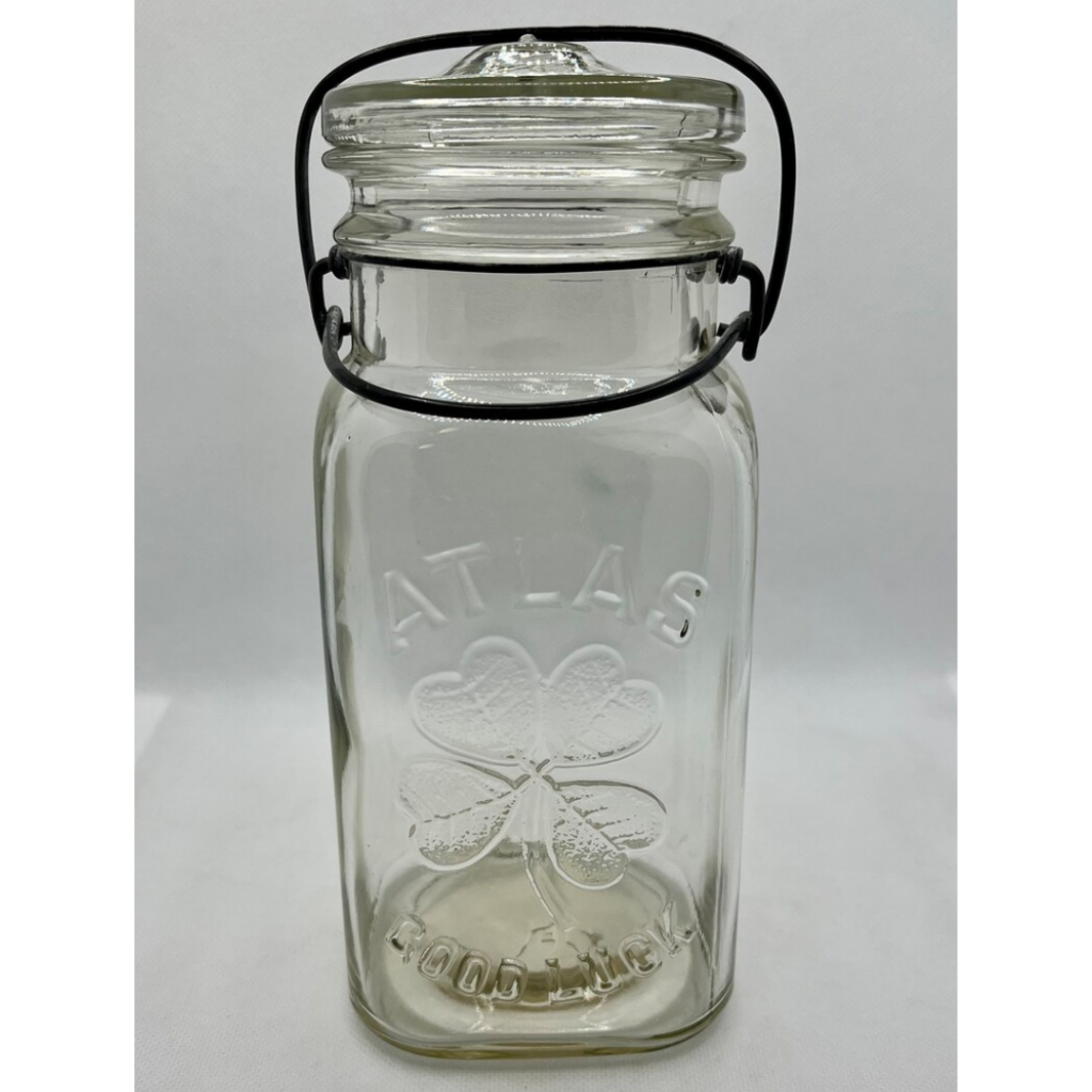 Atlas Good Luck canning jar