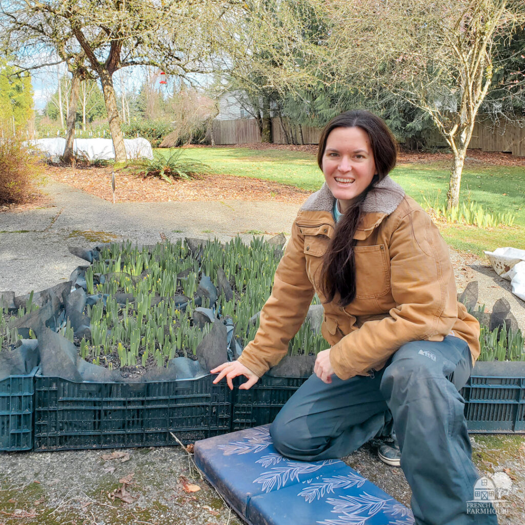 A memory foam kneeling pad will save you loads of pain and keep you happy in the garden