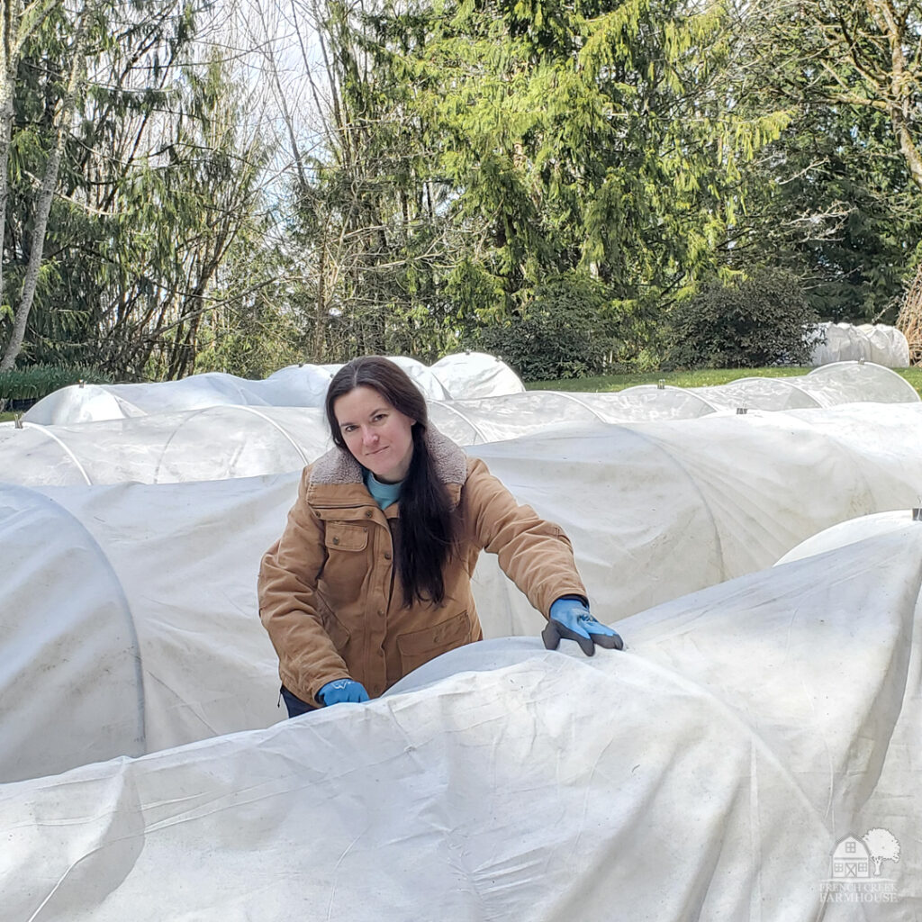 Waterproof gloves make winter chores around the farm less difficult